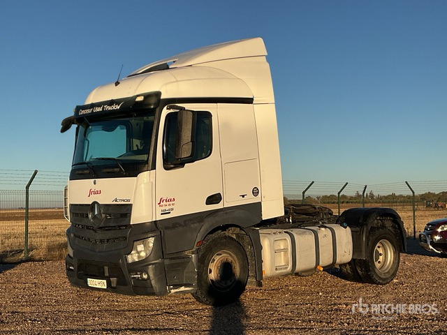 2012 Mercedes-Benz Actros 1845LS 4x2 S/A Sleeper Truck Tractor - Tractor unit: picture 1 2012 Mercedes-Benz Actros 1845LS 4x2 S/A Sleeper Truck Tractor - Tractor unit: picture 1