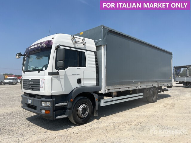 2008 MAN TGM18.280 4x2 Curtain Side Truck - Flail mower/ Mulcher: picture 1 2008 MAN TGM18.280 4x2 Curtain Side Truck - Flail mower/ Mulcher: picture 1