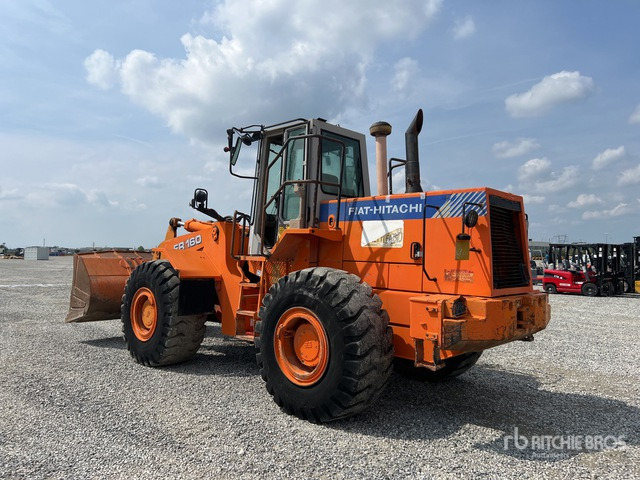Fiat-Hitachi FR 160 Pala gommata - Wheel loader: picture 4 Fiat-Hitachi FR 160 Pala gommata - Wheel loader: picture 4