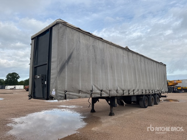 2003 Asca S319DB Tri/A Remorque A Rideaux Coulis ... Curtain Side Trailer - Flail mower/ Mulcher: picture 1 2003 Asca S319DB Tri/A Remorque A Rideaux Coulis ... Curtain Side Trailer - Flail mower/ Mulcher: picture 1