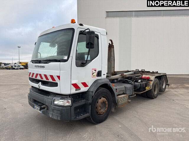 2004 Renault Premium 370dCi 6x2 Camion Ampliroll 6x2 (Inope ... Roll-Off Truck - Hook lift truck: picture 1 2004 Renault Premium 370dCi 6x2 Camion Ampliroll 6x2 (Inope ... Roll-Off Truck - Hook lift truck: picture 1
