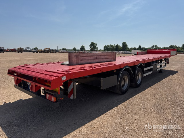 2004 Samro SD28VJ Semi-Remorque Plateau 2 Essieux T/A Flatbed Trailer - Dropside/ Flatbed trailer: picture 3 2004 Samro SD28VJ Semi-Remorque Plateau 2 Essieux T/A Flatbed Trailer - Dropside/ Flatbed trailer: picture 3