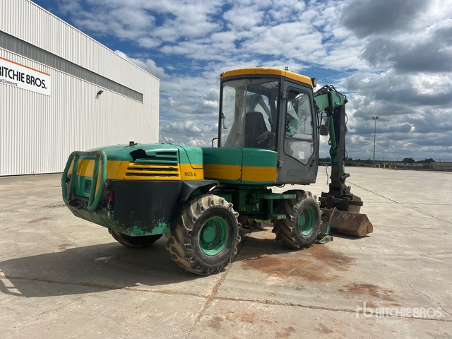 2006 Mecalac 12MXT Pelle Sur Pneus Wheel Excavator - Wheel excavator: picture 3 2006 Mecalac 12MXT Pelle Sur Pneus Wheel Excavator - Wheel excavator: picture 3