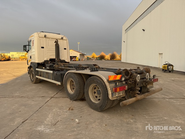 2007 Scania R420 6x2 Camion Ampliroll 6x2 Roll-Off Truck - Hook lift truck: picture 2 2007 Scania R420 6x2 Camion Ampliroll 6x2 Roll-Off Truck - Hook lift truck: picture 2