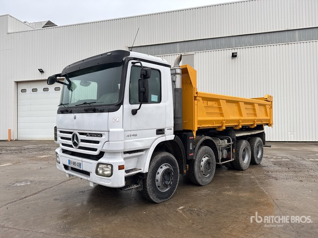 2008 Mercedes-Benz Actros 4146 8x4 Camion Benne T/A Dump Truck - Tipper: picture 1 2008 Mercedes-Benz Actros 4146 8x4 Camion Benne T/A Dump Truck - Tipper: picture 1