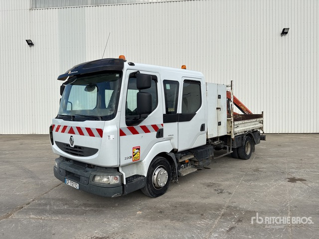 2008 Renault Midlum 220DXi 2008 Palfinger PK2700A on 4x2 C ... Flatbed Truck with Crane - Dropside/ Flatbed truck, Crane truck: picture 2 2008 Renault Midlum 220DXi 2008 Palfinger PK2700A on 4x2 C ... Flatbed Truck with Crane - Dropside/ Flatbed truck, Crane truck: picture 2