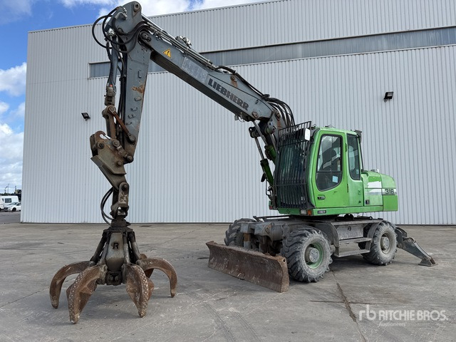 2011 Liebherr A 316 Litronic Pelle Sur Pneus Wheel Excavator - Wheel excavator: picture 2 2011 Liebherr A 316 Litronic Pelle Sur Pneus Wheel Excavator - Wheel excavator: picture 2