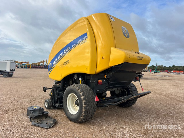 2015 New Holland Roll Belt 180 Presse A Balles Rondes 1 Essieu S/A Round Baler - Tedding equipment: picture 2 2015 New Holland Roll Belt 180 Presse A Balles Rondes 1 Essieu S/A Round Baler - Tedding equipment: picture 2