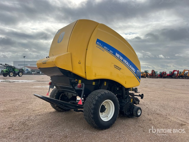 2015 New Holland Roll Belt 180 Presse A Balles Rondes 1 Essieu S/A Round Baler - Tedding equipment: picture 3 2015 New Holland Roll Belt 180 Presse A Balles Rondes 1 Essieu S/A Round Baler - Tedding equipment: picture 3