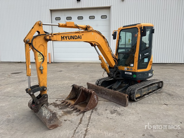 2018 Hyundai Robex35Z-9 Mini-Pelle Mini Excavator: <6.6t - Mini excavator: picture 2 2018 Hyundai Robex35Z-9 Mini-Pelle Mini Excavator: <6.6t - Mini excavator: picture 2