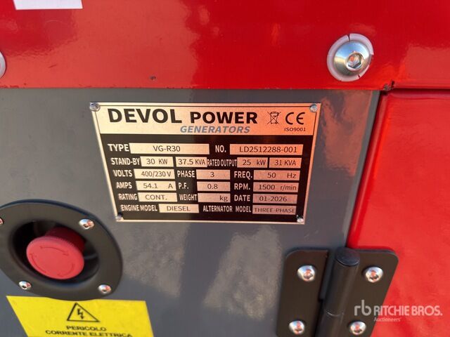 Devol VG-R30 Generator Set - Generator set: picture 5 Devol VG-R30 Generator Set - Generator set: picture 5