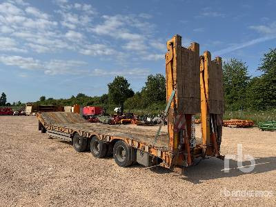 ROBUSTE KAISER Tri/A Remorque Porte-Engins 3 E ... - Low loader semi-trailer: picture 2 ROBUSTE KAISER Tri/A Remorque Porte-Engins 3 E ... - Low loader semi-trailer: picture 2