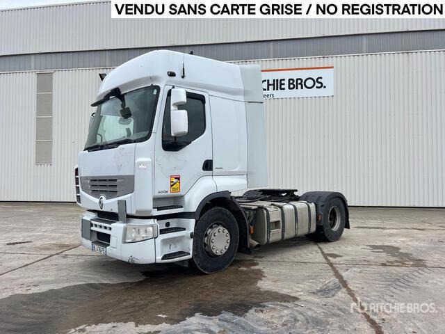 2011 Renault Premium 460DXi 4x2 Tracteur Routier S/A Sleeper Truck Tractor - Tractor unit: picture 1 2011 Renault Premium 460DXi 4x2 Tracteur Routier S/A Sleeper Truck Tractor - Tractor unit: picture 1
