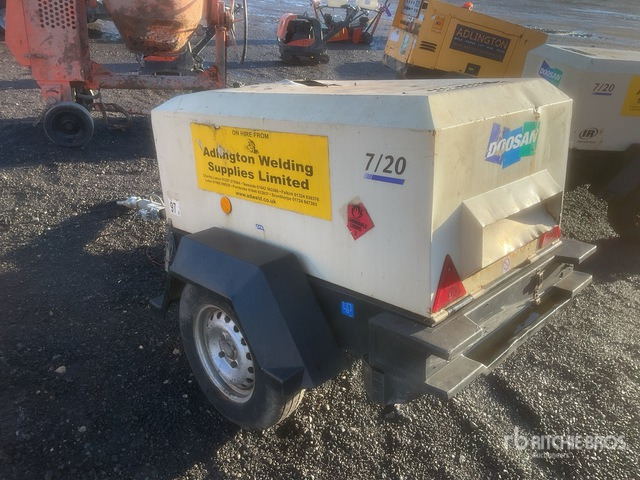 2013 Doosan 720 Mobile (Inoperable) Air Compressor - Air compressor: picture 4 2013 Doosan 720 Mobile (Inoperable) Air Compressor - Air compressor: picture 4