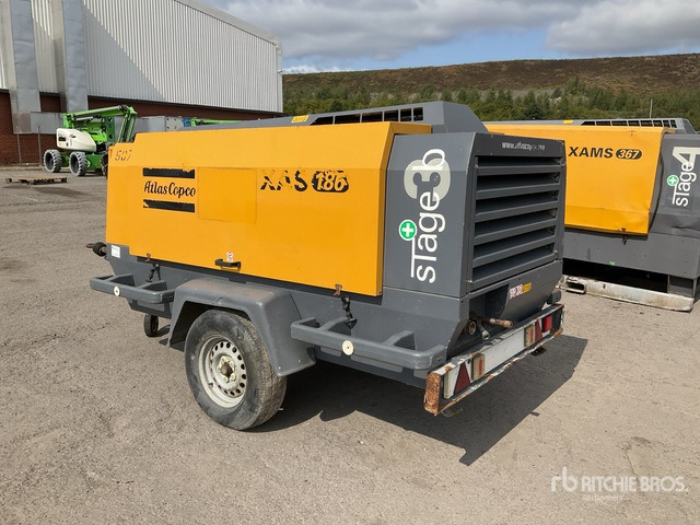 2015 Atlas Copco XAS186 Mobile Air Compressor - Air compressor: picture 4 2015 Atlas Copco XAS186 Mobile Air Compressor - Air compressor: picture 4