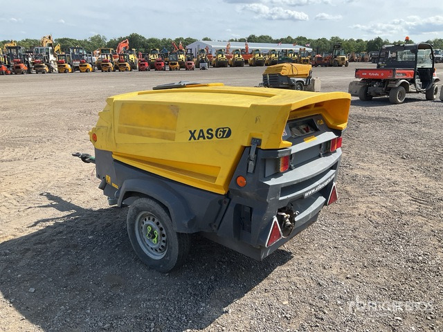 2016 Atlas Copco XAS67KD Mobile Air Compressor - Air compressor: picture 3 2016 Atlas Copco XAS67KD Mobile Air Compressor - Air compressor: picture 3