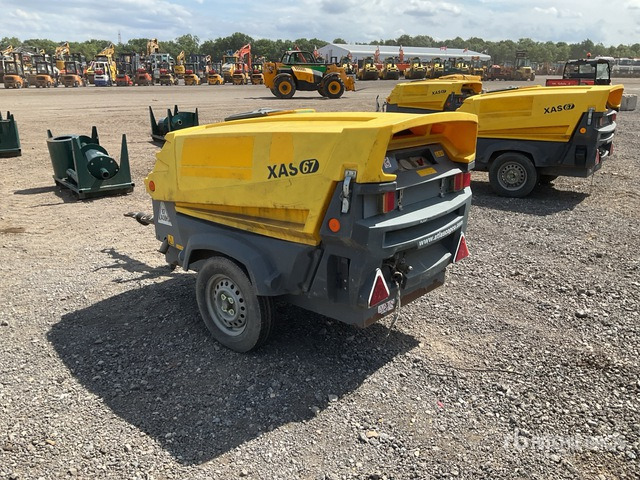 2016 Atlas Copco XAS67KD Mobile Air Compressor - Air compressor: picture 3 2016 Atlas Copco XAS67KD Mobile Air Compressor - Air compressor: picture 3
