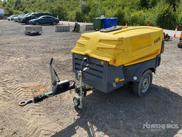 2016 Atlas Copco XAS67KD Mobile Air Compressor - Air compressor: picture 2 2016 Atlas Copco XAS67KD Mobile Air Compressor - Air compressor: picture 2