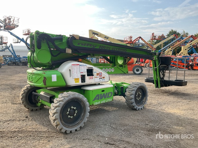 2016 Nifty HR21 4WD Hybrid Articulating Boom Lift - Articulated boom: picture 3 2016 Nifty HR21 4WD Hybrid Articulating Boom Lift - Articulated boom: picture 3