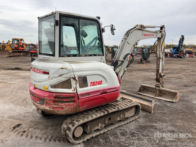 2018 Takeuchi TB240 Mini Excavator: <6.6t - Mini excavator: picture 3 2018 Takeuchi TB240 Mini Excavator: <6.6t - Mini excavator: picture 3