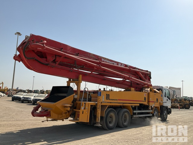 2002 Isuzu CXH50T 2003 Putzmeister M42 on 8x4 Twi ... Concrete Pump Truck - Flail mower/ Mulcher: picture 3 2002 Isuzu CXH50T 2003 Putzmeister M42 on 8x4 Twi ... Concrete Pump Truck - Flail mower/ Mulcher: picture 3