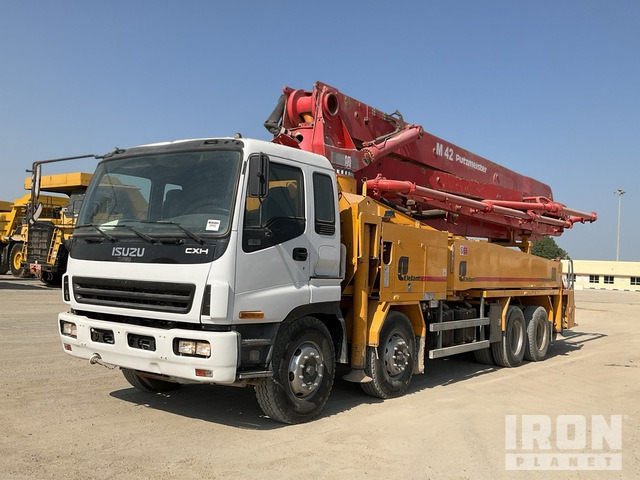 2002 Isuzu CXH50T 2003 Putzmeister M42 on 8x4 Twi ... Concrete Pump Truck - Flail mower/ Mulcher: picture 2 2002 Isuzu CXH50T 2003 Putzmeister M42 on 8x4 Twi ... Concrete Pump Truck - Flail mower/ Mulcher: picture 2