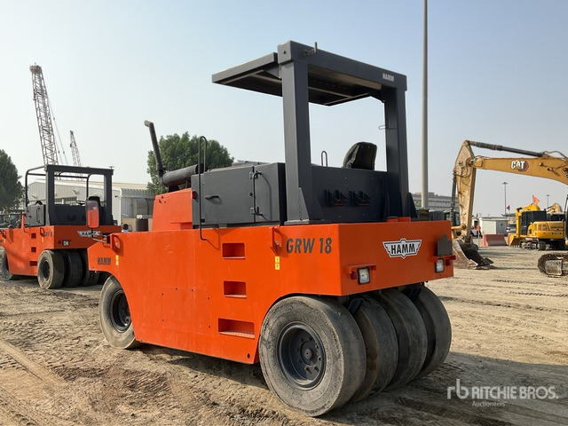 2003 Hamm GRW18 8 Wheel Pneumatic Roller - Pneumatic roller: picture 4 2003 Hamm GRW18 8 Wheel Pneumatic Roller - Pneumatic roller: picture 4