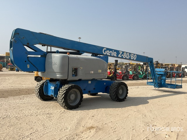 2007 Genie Z80/60 4WD Diesel Articulating Boom Lift - Articulated boom: picture 4 2007 Genie Z80/60 4WD Diesel Articulating Boom Lift - Articulated boom: picture 4