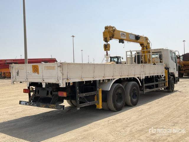 2008 Daewoo Novus K9A6F Soosan SCS746L Straight Boom on 6x4 Boom Truck - Air compressor: picture 3 2008 Daewoo Novus K9A6F Soosan SCS746L Straight Boom on 6x4 Boom Truck - Air compressor: picture 3