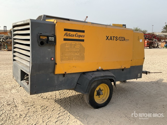 2012 Atlas Copco XATS800 Mobile Air Compressor - Air compressor: picture 4 2012 Atlas Copco XATS800 Mobile Air Compressor - Air compressor: picture 4
