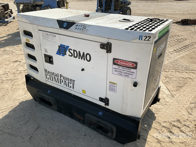2015 Sdmo 22 kVA Skid-Mounted (Inoperable) Generator Set - Generator set: picture 3 2015 Sdmo 22 kVA Skid-Mounted (Inoperable) Generator Set - Generator set: picture 3