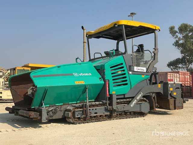 2018 Vogele SUPER 1900-3 Track Asphalt Paver - Asphalt paver: picture 1 2018 Vogele SUPER 1900-3 Track Asphalt Paver - Asphalt paver: picture 1