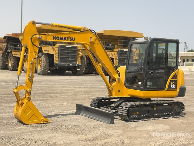 2019 Komatsu PC56-7 - Mini excavator: picture 2 2019 Komatsu PC56-7 - Mini excavator: picture 2