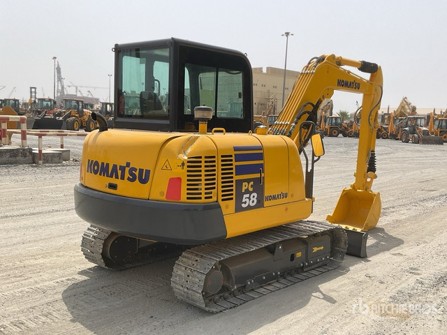 2022 Komatsu PC58-8 Mini Excavator: <6.6t - Mini excavator: picture 3 2022 Komatsu PC58-8 Mini Excavator: <6.6t - Mini excavator: picture 3