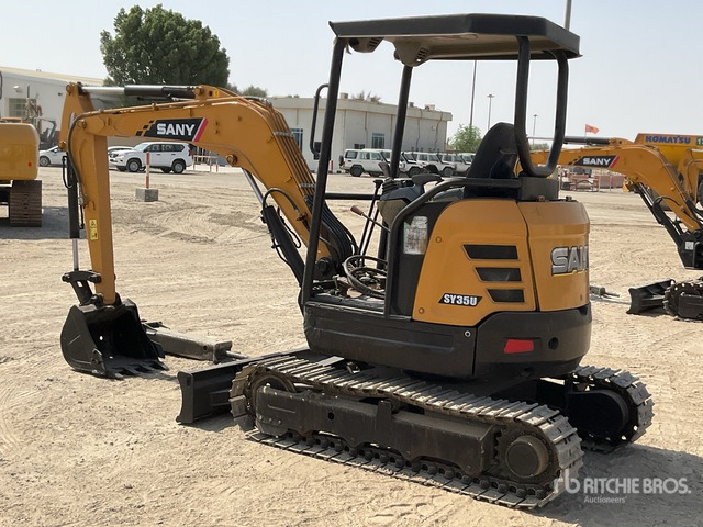 2022 Sany SY35U Mini Excavator: <6.6t - Mini excavator: picture 4 2022 Sany SY35U Mini Excavator: <6.6t - Mini excavator: picture 4