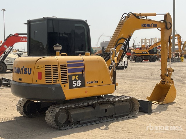 Komatsu PC56-7 - Mini excavator: picture 3 Komatsu PC56-7 - Mini excavator: picture 3