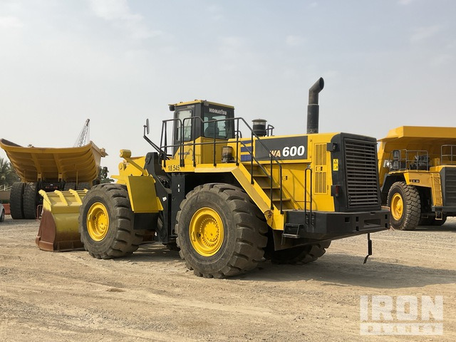 Komatsu WA600-6 Wheel Loader - Wheel loader: picture 3 Komatsu WA600-6 Wheel Loader - Wheel loader: picture 3