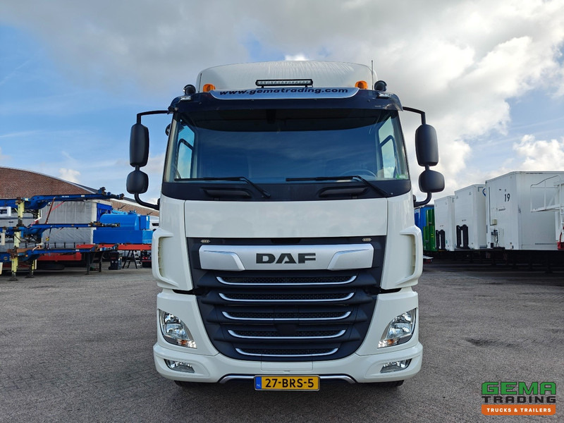 Autotransporter truck DAF CF 430 FAX 8x2/6 Dagcabine Euro6D - Machine Transporter + 2assige Aanhanger - Hydraulische Rampen - Afneembare 10.000L WaterTank - 20.000km! Origineel: picture 8