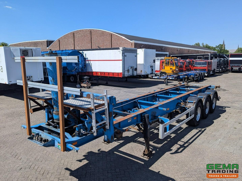 DESOT OPL/3AT/38/6894E 3-Assen BPW - Trommelremmen - 30FT Kiepchassis - Elektrische/Hydraulisch Pomp - Alcoa - Container transporter/ Swap body semi-trailer: picture 2 DESOT OPL/3AT/38/6894E 3-Assen BPW - Trommelremmen - 30FT Kiepchassis - Elektrische/Hydraulisch Pomp - Alcoa - Container transporter/ Swap body semi-trailer: picture 2