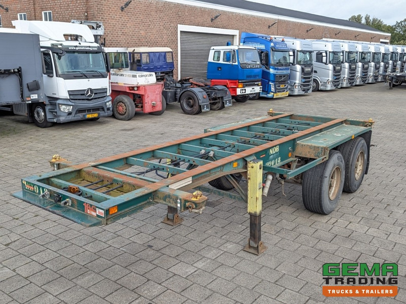 Flandria OP 20V 2A 2-Assen ROR - DrumBrakes - Steel Suspension - 20FT (O1980) - Container transporter/ Swap body semi-trailer: picture 3 Flandria OP 20V 2A 2-Assen ROR - DrumBrakes - Steel Suspension - 20FT (O1980) - Container transporter/ Swap body semi-trailer: picture 3