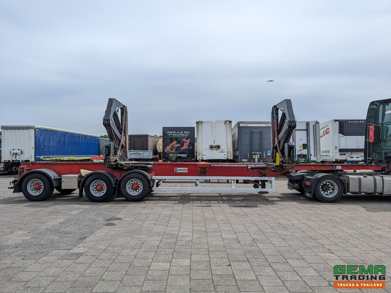 Container transporter/ Swap body semi-trailer HAMMAR 160 HE 3-Assen - SideLoader - 33T - ContainerStacking - Afstandbediening: picture 11