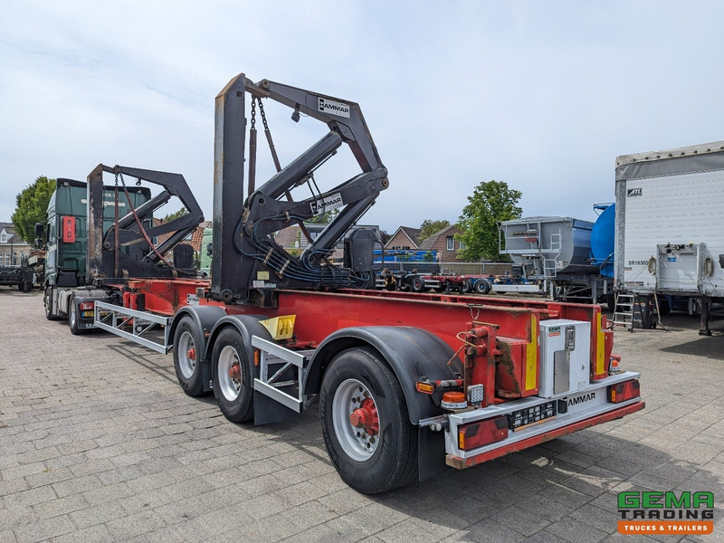 Container transporter/ Swap body semi-trailer HAMMAR 160 HE 3-Assen - SideLoader - 33T - ContainerStacking - Afstandbediening: picture 12