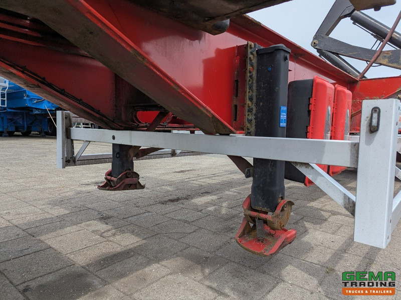 Container transporter/ Swap body semi-trailer HAMMAR 160 HE 3-Assen - SideLoader - 33T - ContainerStacking - Afstandbediening: picture 15