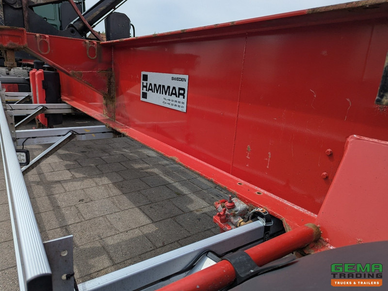 Container transporter/ Swap body semi-trailer HAMMAR 160 HE 3-Assen - SideLoader - 33T - ContainerStacking - Afstandbediening: picture 16