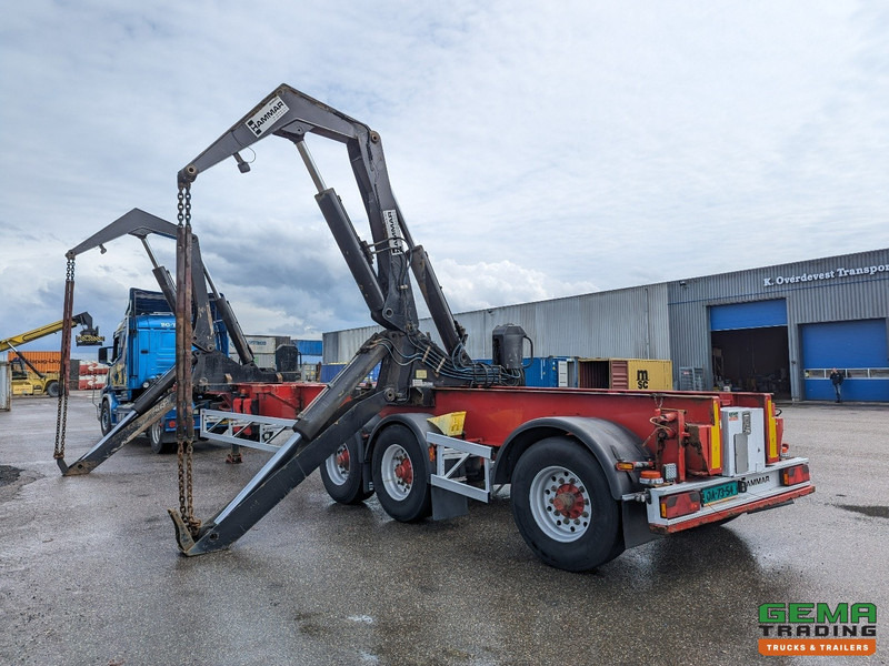 Container transporter/ Swap body semi-trailer HAMMAR 160 HE 3-Assen - SideLoader - 33T - ContainerStacking - Afstandbediening: picture 6