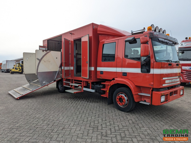 Iveco Tector ML120E24D 4x2 Euro3 DubbelCabine - Paardenwagen 3-Paards - Kleedruimte - Hydraulische klep- TOP! - Horse truck: picture 1 Iveco Tector ML120E24D 4x2 Euro3 DubbelCabine - Paardenwagen 3-Paards - Kleedruimte - Hydraulische klep- TOP! - Horse truck: picture 1
