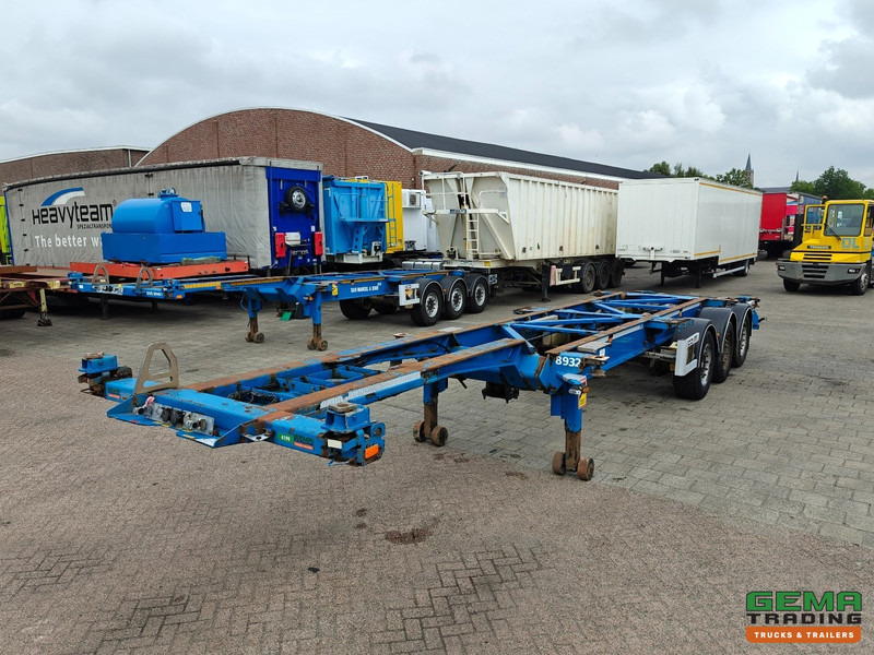 Van Hool 3B0079 3-Assen SAF - Schijfremmen - Alle aansluitingen / Universeel chassis - Container transporter/ Swap body semi-trailer: picture 2 Van Hool 3B0079 3-Assen SAF - Schijfremmen - Alle aansluitingen / Universeel chassis - Container transporter/ Swap body semi-trailer: picture 2