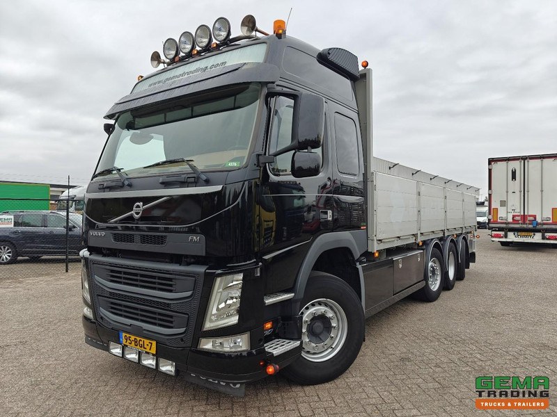 Volvo FM500 8x2/6 Globetrotter Euro6B - Open Laadbak 7.3M - HH Vloer - Alu Zijborden - Stuur/LiftAssen - Dropside/ Flatbed truck: picture 1 Volvo FM500 8x2/6 Globetrotter Euro6B - Open Laadbak 7.3M - HH Vloer - Alu Zijborden - Stuur/LiftAssen - Dropside/ Flatbed truck: picture 1