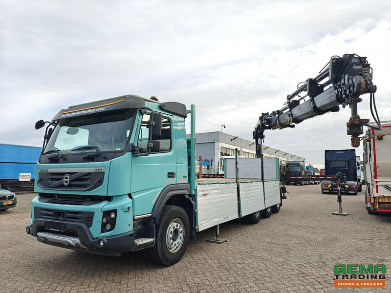 Volvo FMX 410 8x4/4 Dagcab Euro5 - Open Laadbak 6.8m + Hiab 244 E-6 Hipro - 258.000km - Naafreductie - 05/2026 APK - Dropside/ Flatbed truck, Crane truck: picture 4 Volvo FMX 410 8x4/4 Dagcab Euro5 - Open Laadbak 6.8m + Hiab 244 E-6 Hipro - 258.000km - Naafreductie - 05/2026 APK - Dropside/ Flatbed truck, Crane truck: picture 4