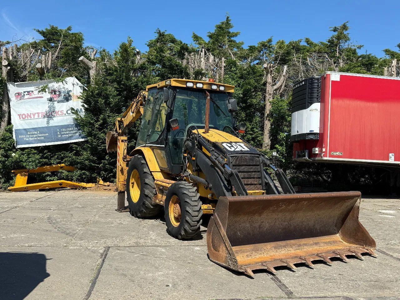 CAT 442D 4X4 Backhoe Loader Telescopic Arm - Backhoe loader: picture 1 CAT 442D 4X4 Backhoe Loader Telescopic Arm - Backhoe loader: picture 1